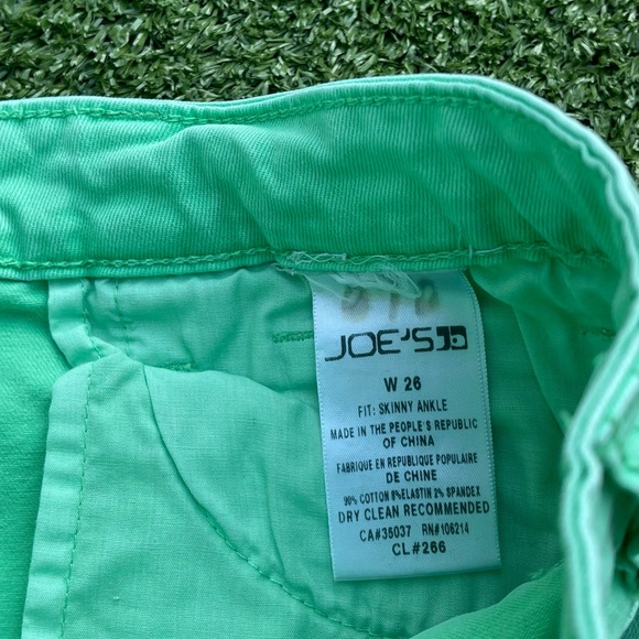 Joe's Jeans Shorts Green size 26 Preowned great condition casual summer Vegas* - Picture 4 of 8